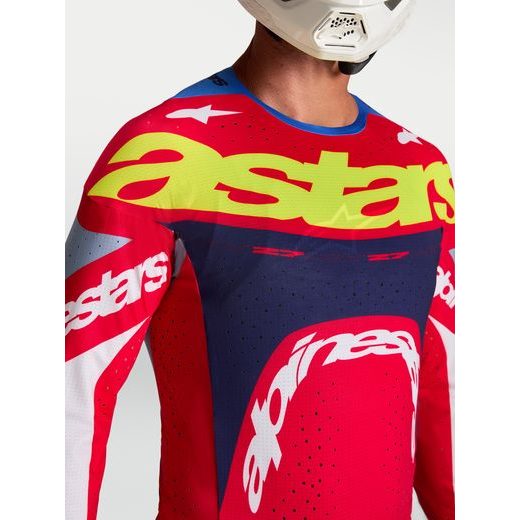 DRES SUPERTECH DYNA, ALPINESTARS (ČERVENÁ/BÍLÁ/MODRÁ/ZELENÁ/ČERNÁ) 2027