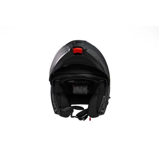 MESH PŘILBA S HEADSETEM SPECTER, SENA (MATNÁ ČERNÁ)