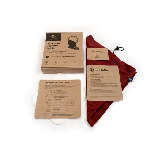 NANO NÁKRČNÍK EXTRA LIGHT, PURTANA (ŠEDÁ)