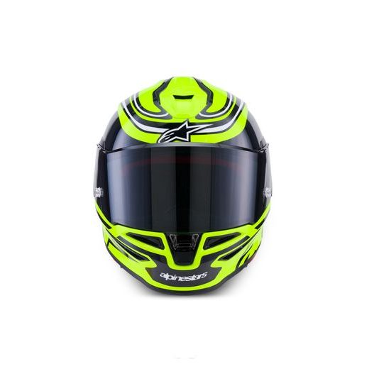 PŘILBA S-R7 ZEAL, ALPINESTARS (ŽLUTÁ FLUO/ČERNÁ/BÍLÁ) 2026
