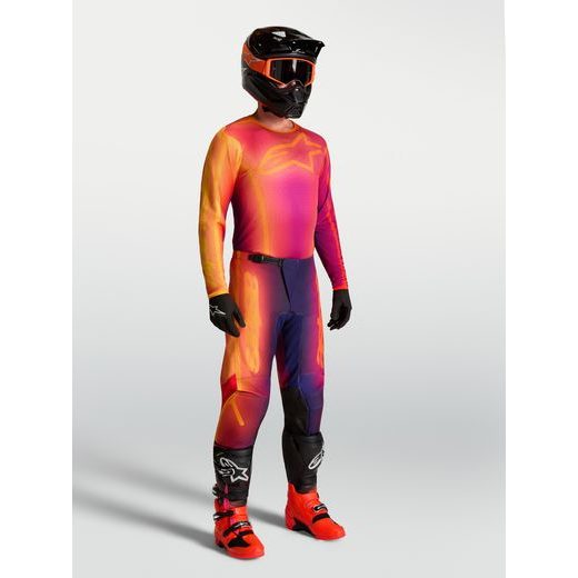 DRES FLUID KEPLER, ALPINESTARS (TMAVĚ FIALOVÁ/ORANŽOVÁ) 2027