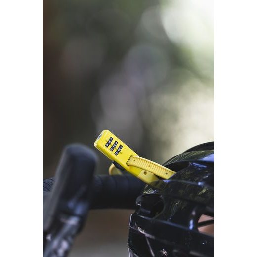 ZÁMEK ZDRHOVACÍ NA PŘILBY A PŘÍSLUŠENSTVÍ COMBI ZIP LOCK, OXFORD (ČERNÝ)