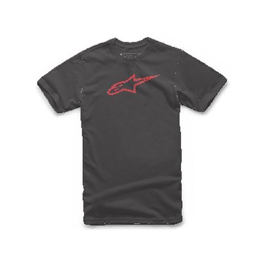 TRIKO AGELESS CLASSIC TEE KRÁTKÝ RUKÁV, ALPINESTARS (ČERNÁ/ČERVENÁ)