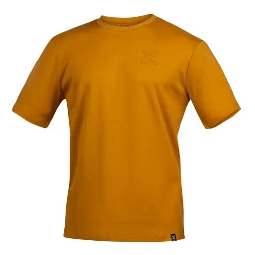 TRIČKO IXS BRAND 1.0 473-510-6050 OKROVĚ HNĚDÁ 2XL