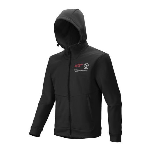 MIKINA RACER MX FLEECE, ALPINESTARS (ČERNÁ) 2026
