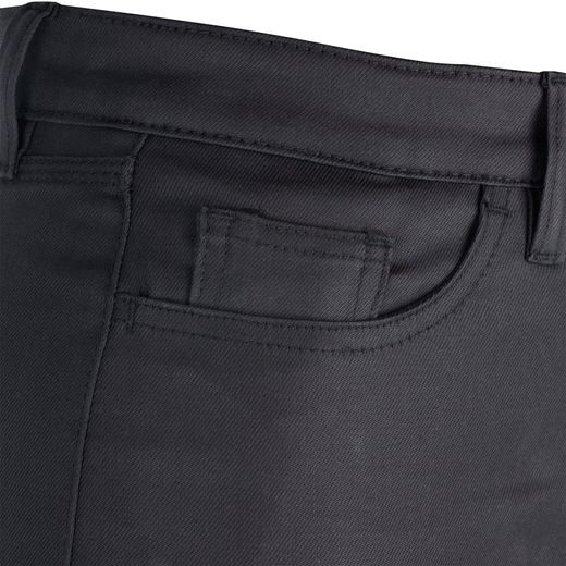 PRODLOUŽENÉ KALHOTY ORIGINAL APPROVED WAXED JEGGINGS AA, OXFORD, DÁMSKÉ (ČERNÉ)