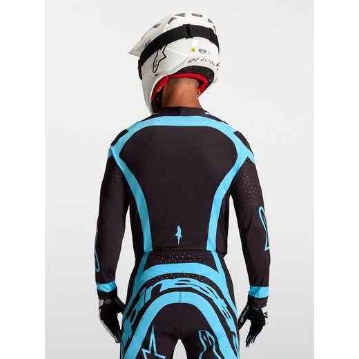 DRES SUPERTECH VESTA, ALPINESTARS (ČERNÁ/TYRKYSOVÁ) 2027