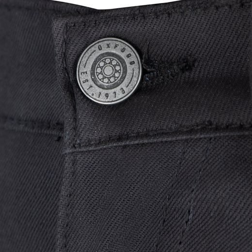 PRODLOUŽENÉ KALHOTY ORIGINAL APPROVED WAXED JEGGINGS AA, OXFORD, DÁMSKÉ (ČERNÉ)