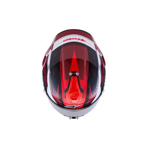 PŘILBA S-R7 KINETIS, ALPINESTARS (ČERNÁ/ČERVENÁ/BÍLÁ) 2026