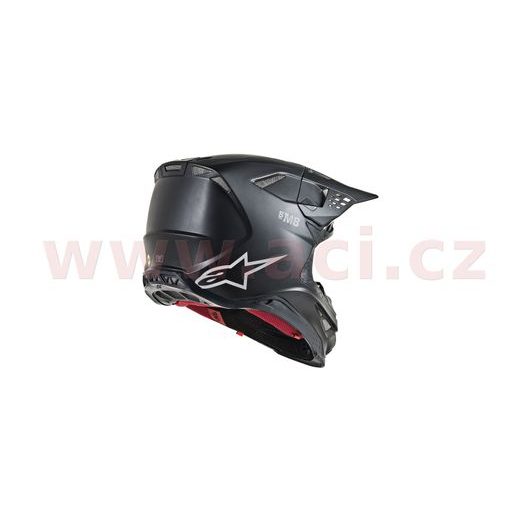 PŘILBA SUPERTECH S-M8 SOLID, ALPINESTARS (ČERNÁ MATNÁ)