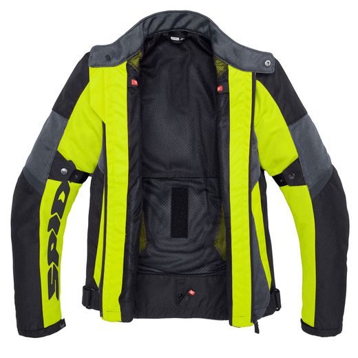 BUNDA TEK NET, SPIDI (ČERNÁ/ŠEDÁ/ŽLUTÁ FLUO)