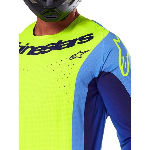 DRES TECHSTAR MELT, ALPINESTARS (ŽLUTÁ FLUO/MODRÁ) 2025