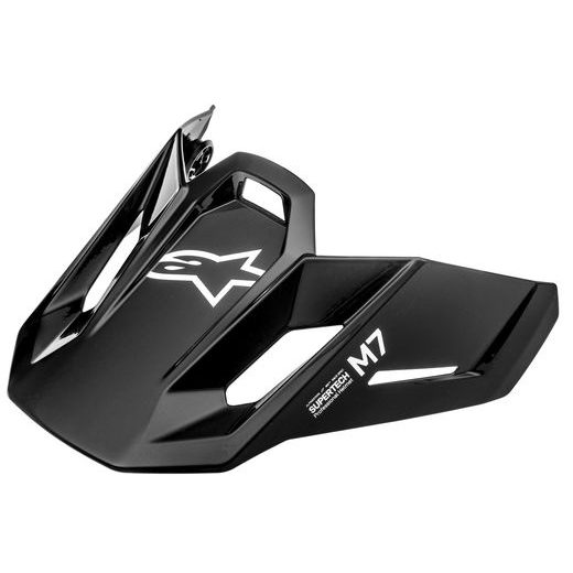 KŠILT PRO PŘILBY SUPERTECH S-M7 SOLID, ALPINESTARS (ČERNÁ)