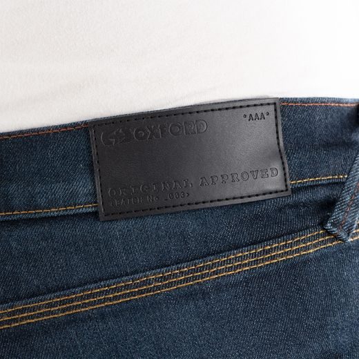 KALHOTY ORIGINAL APPROVED AAA SLIM JEANS, OXFORD (SEPRANÁ MODRÁ)