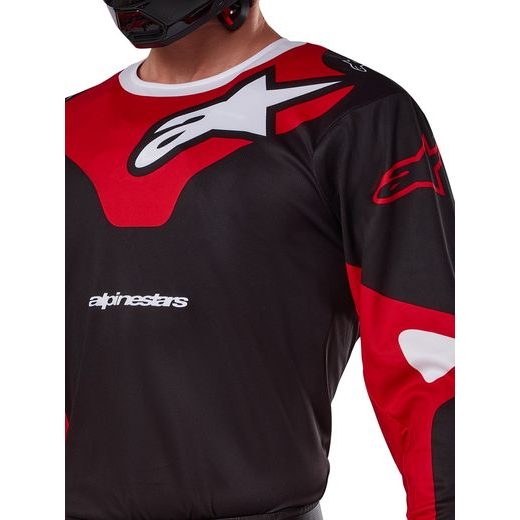 DRES RACER VEIL, ALPINESTARS (ČERNÁ/ČERVENÁ) 2025
