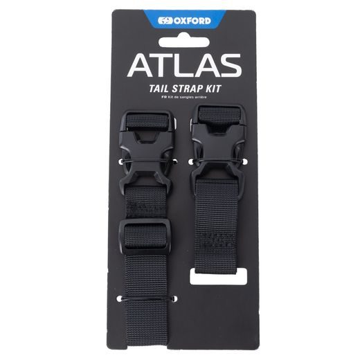 ZAVAZADLOVÉ POPRUHY ATLAS ADVANCED TAIL STRAPS KIT, OXFORD (ČERNÁ)