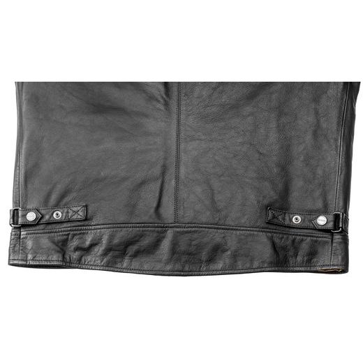 KOŽENÁ BUNDA MACK, SPIDI (ČERNÁ