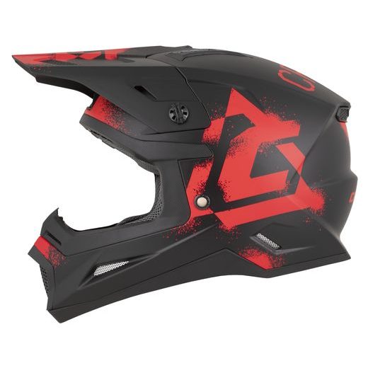 PŘILBA CROSS CUP 2 CREW, CASSIDA (ČERNÁ MATNÁ/ČERVENÁ) 2026