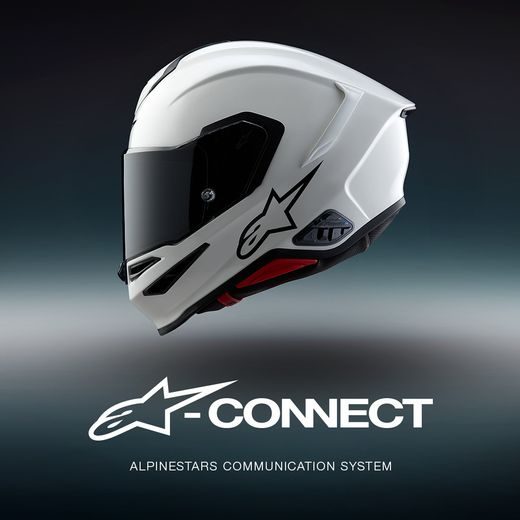 BLUETOOTH HEADSET A-CONNECT SYSTEM PRO PŘILBY S-R7 (DOSAH 2 KM), ALPINESTARS (ČERNÁ) 2026