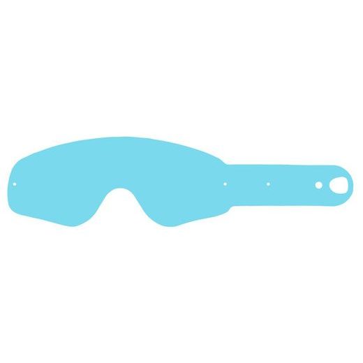 STRHÁVACÍ SLÍDY PLEXI PRO BRÝLE OAKLEY ŘADY CROWBAR, Q-TECH (50 VRSTEV V BALENÍ, ČIRÉ)