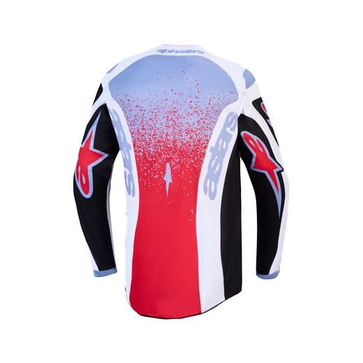 DRES FLUID DRAG, ALPINESTARS (ČERNÁ/BÍLÁ/SVĚTLE MODRÁ/ČERVENÁ FLUO) 2027
