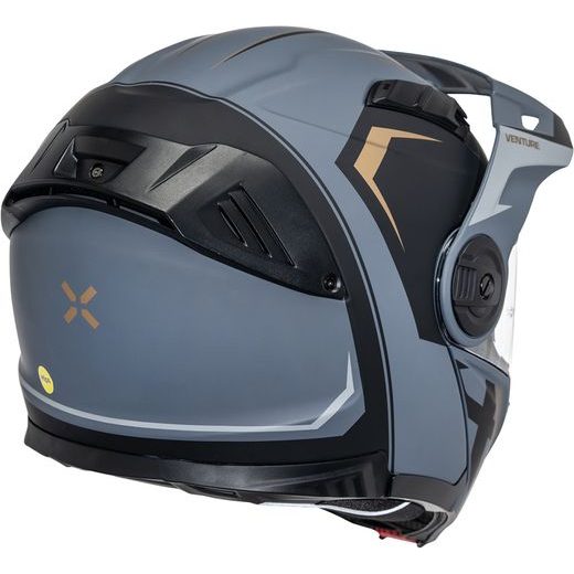 VÝKLOPNÁ ENDURO HELMA IXS VENTURE 1.0 MIPS X1-021205 MATNÁ ČERNO-ZLATÁ S