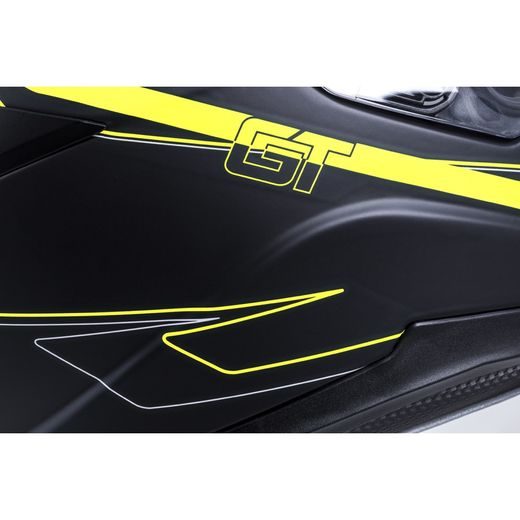PŘILBA INTEGRAL GT 2.0 REPTYL, CASSIDA (ČERNÁ/ŽLUTÁ FLUO/BÍLÁ, BALENÍ VČ. PINLOCK FOLIE)
