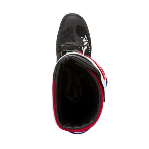 BOTY TECH 7 ENDURO DRYSTAR HONDA KOLEKCE, ALPINESTARS (ČERNÁ/BÍLÁ/MODRÁ/ČERVENÁ) 2026