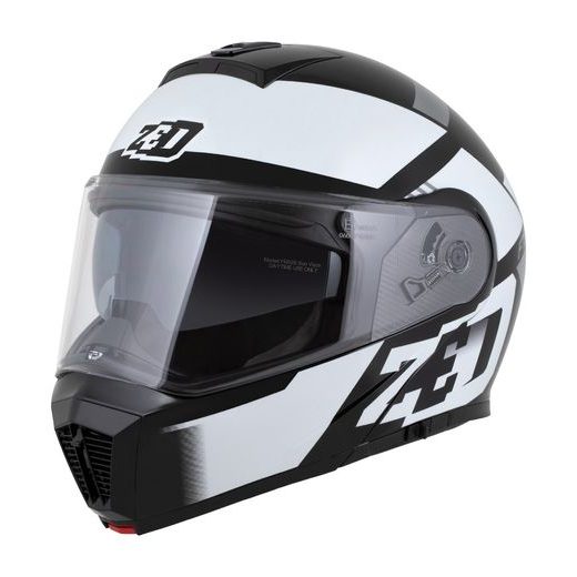 PŘILBA F19, ZED (ČERNÁ/BÍLÁ/ŠEDÁ) 2026