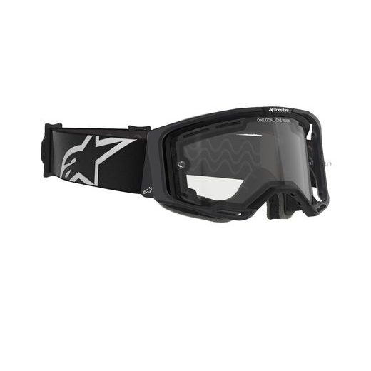 BRÝLE VISION 8 CORP, ALPINESTARS (ČERNÁ, DVOJITÉ ANTIFOG ČIRÉ PLEXI) 2026