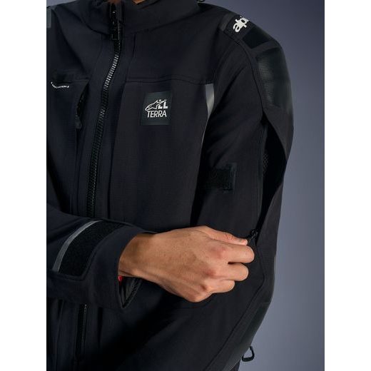 BUNDA ANDES PRO DRYSTAR XF, ALPINESTARS (ČERNÁ/TMAVĚ ŠEDÁ) 2026