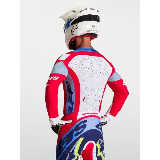 DRES SUPERTECH DYNA, ALPINESTARS (ČERVENÁ/BÍLÁ/MODRÁ/ZELENÁ/ČERNÁ) 2027