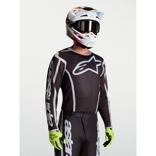DRES FLUID APEX V2, ALPINESTARS (ČERNÁ/STŘÍBRNÁ) 2027
