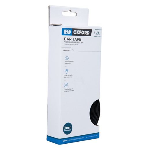 OMOTÁVKA ŘÍDÍTEK PERFORMANCE "GRAVEL" VČ. ŠPUNTŮ A KONCOVÉ PÁSKY, OXFORD (ČERNÁ, DÉLKA JEDNÉ ROLE 3M, ŠÍŘKA 30 MM, TL. 3 MM)