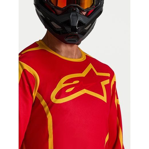 DRES FLUID APEX V2, ALPINESTARS (ČERVENÁ/ZLATÁ) 2027