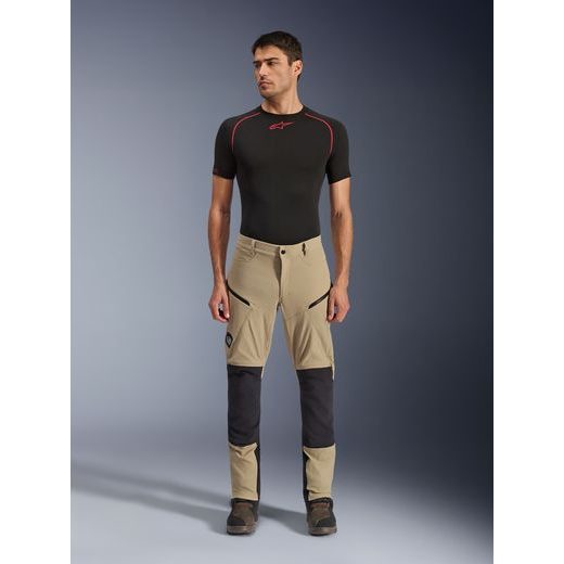 KALHOTY EXPLORE AST, ALPINESTARS (SVĚTLE HNĚDÁ/ČERNÁ) 2026