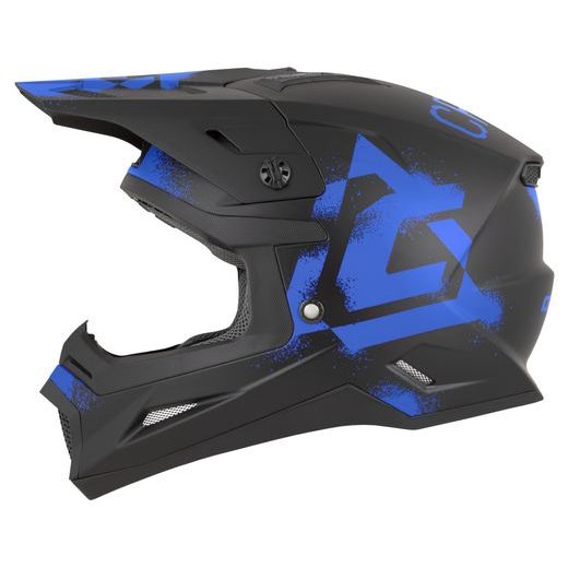 PŘILBA CROSS CUP 2 CREW, CASSIDA (ČERNÁ MATNÁ/MODRÁ) 2026