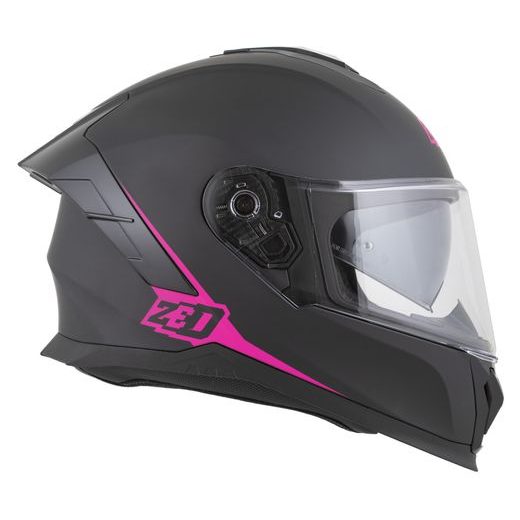 PŘILBA K40, ZED (ČERNÁ MATNÁ/RŮŽOVÁ) 2026