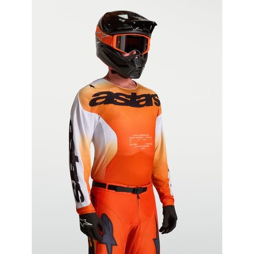 DRES RACER AMBER, ALPINESTARS (ČERVENÁ/SVĚTLE ŠEDÁ/ČERNÁ) 2027