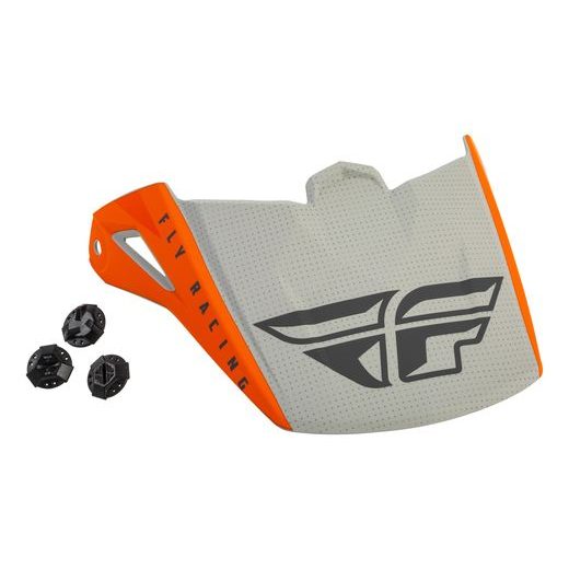 KŠILT KINETIC STRAIGHT, FLY RACING - USA (ORANŽOVÁ/ŠEDÁ)