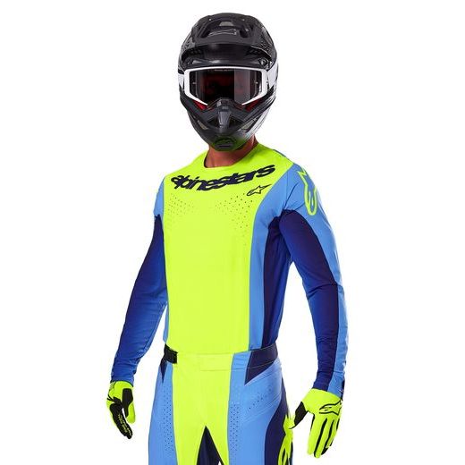DRES TECHSTAR MELT, ALPINESTARS (ŽLUTÁ FLUO/MODRÁ) 2025