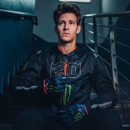 BUNDA T-SPS AIR V2 MONSTER FQ20 KOLEKCE, ALPINESTARS (ČERNÁ/BÍLÁ) 2026