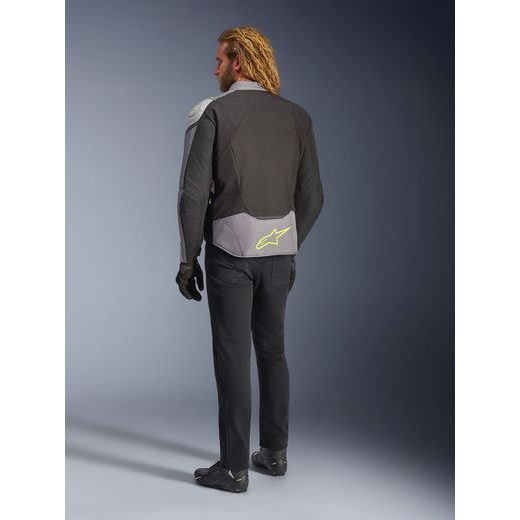 BUNDA T-JAWS V4 WATERPROOF, ALPINESTARS (ČERNÁ/SVĚTLE ŠEDÁ/ŠEDÁ) 2026