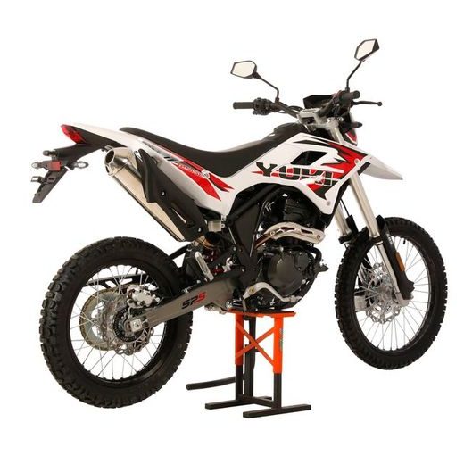 YUKI 125I SE - BÍLÁ / ČERVENÉ POLEPY