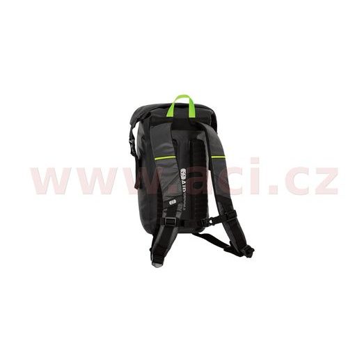 VODOTĚSNÝ BATOH AQUA EVO, OXFORD (ČERNÁ/ŽLUTÁ, OBJEM 12 L)
