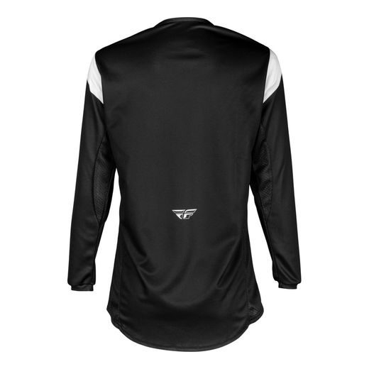 DRES KINETIC STOKE, FLY RACING - USA 2025 DĚTSKÉ (ČERNÁ/BÍLÁ)