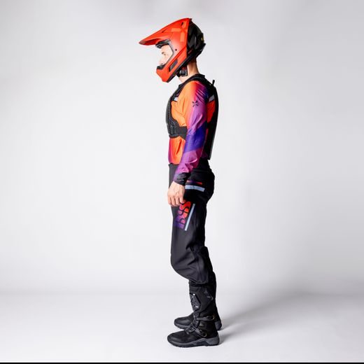 CHRÁNIČ HORNÍ ČÁSTI TĚLA IXS HEX 482-510-3701 ČERNÝ L/XL