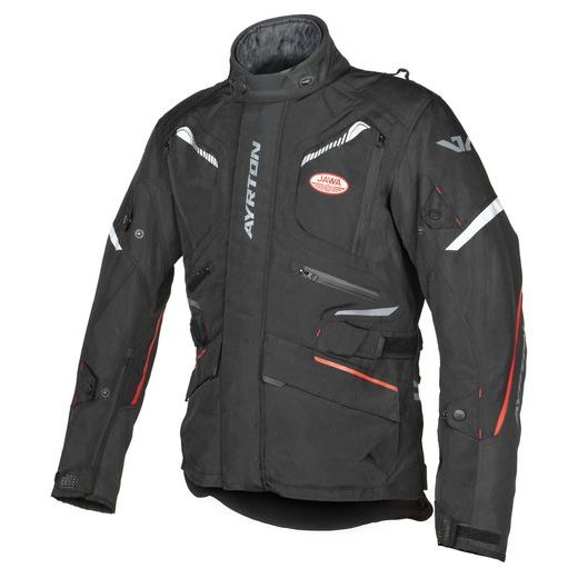 BUNDA TRAIL JAWA, AYRTON (ČERNÁ/ČERVENÁ) 2026