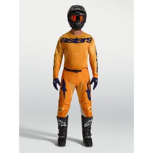 DRES RACER AMBER, ALPINESTARS (ORANŽOVÁ/ZLATÁ/TMAVĚ MODRÁ) 2027