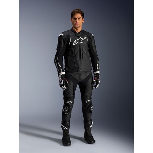 BUNDA DUSK, ALPINESTARS (ČERNÁ/BÍLÁ) 2026